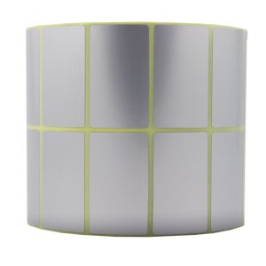لیبل (برچسب) متال دو ردیفه 40×20 ، رول 4000 هزار عددی
