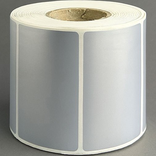 لیبل (برچسب) متال تک ردیفه 90×60 رول 1000 عددی