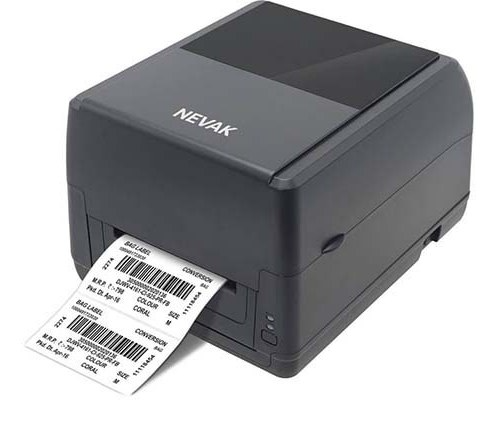 لیبل پرینتر nevek nv400b فول پورت usb +شبکه و یکسال گرانتی