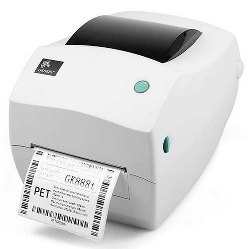 لیبل پرینتر Zebra 888T کارتن دار یک سال گارانتی